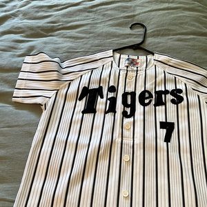 Imaoka tigers Japanese baseball jersey